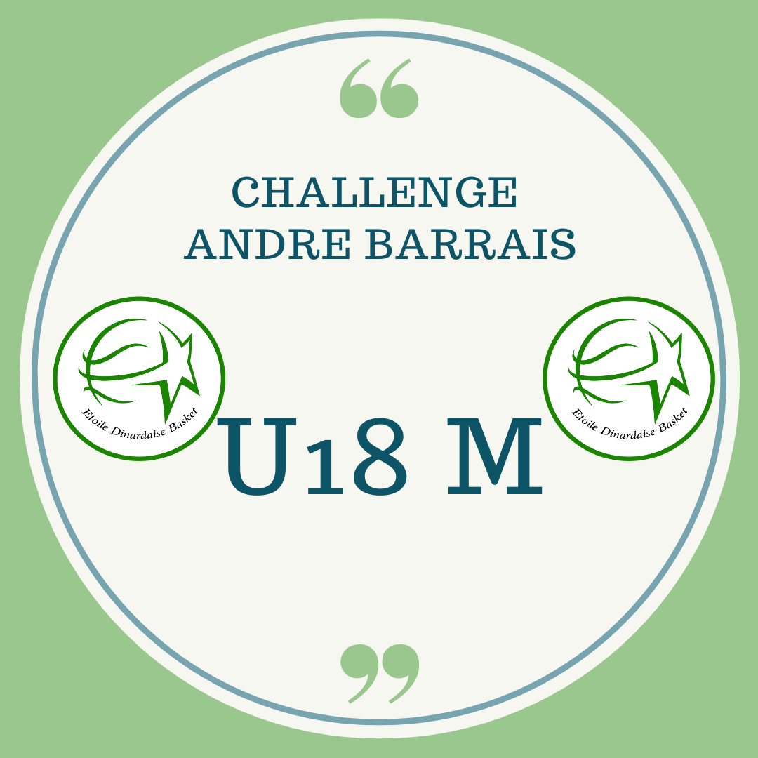 Challenge André Barrais 2026 - U18 M
