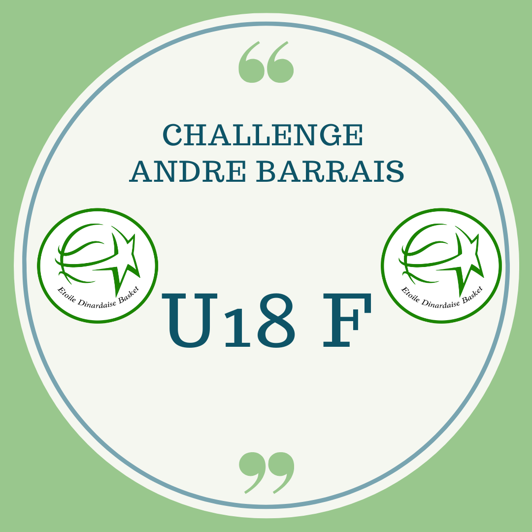 Challenge André Barrais 2026 - U18 F